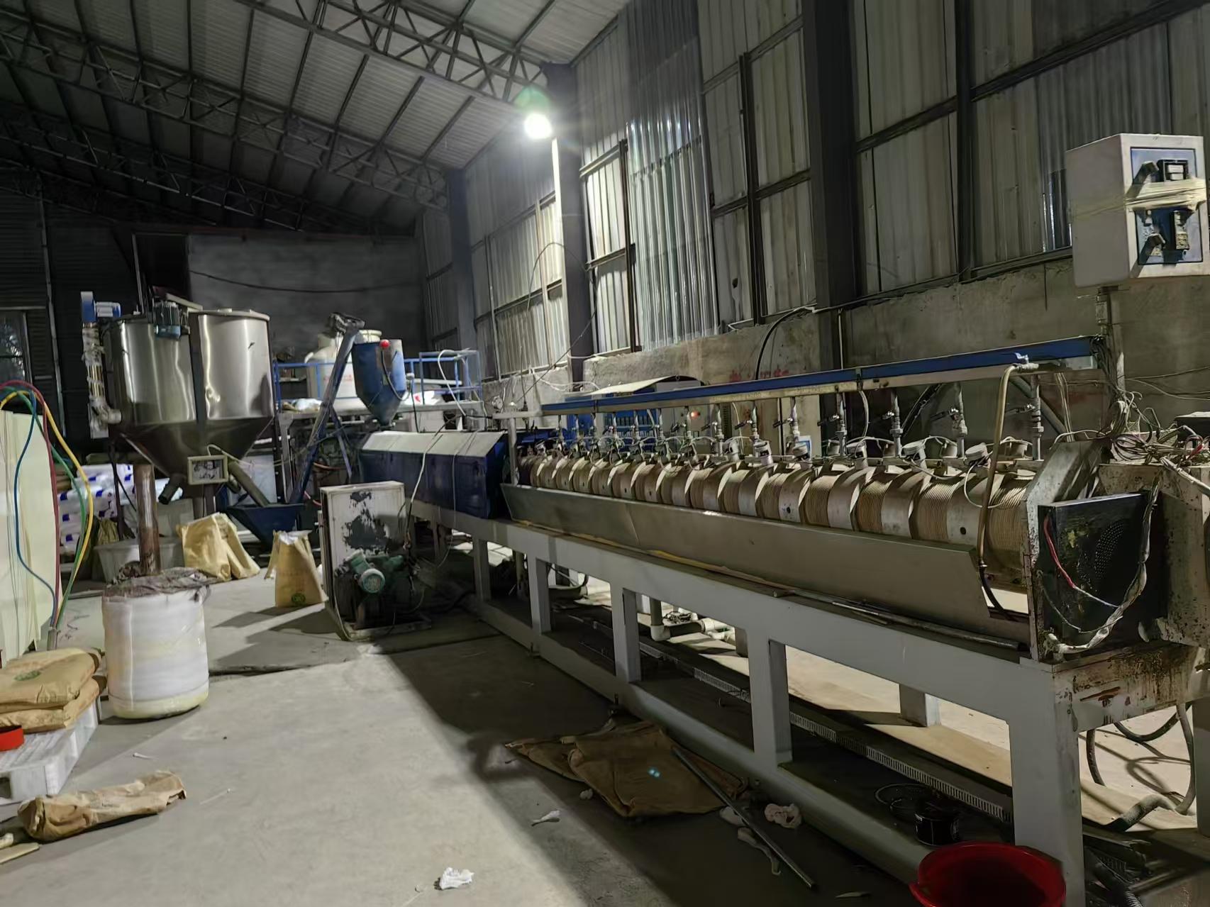 Automated production line for picnic mats