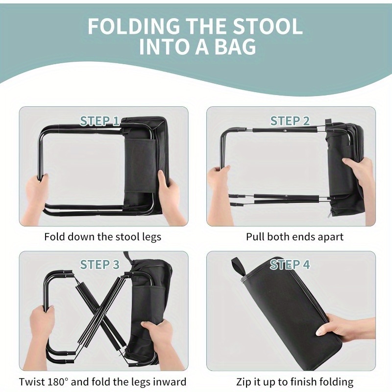 Outdoor portable folding chair