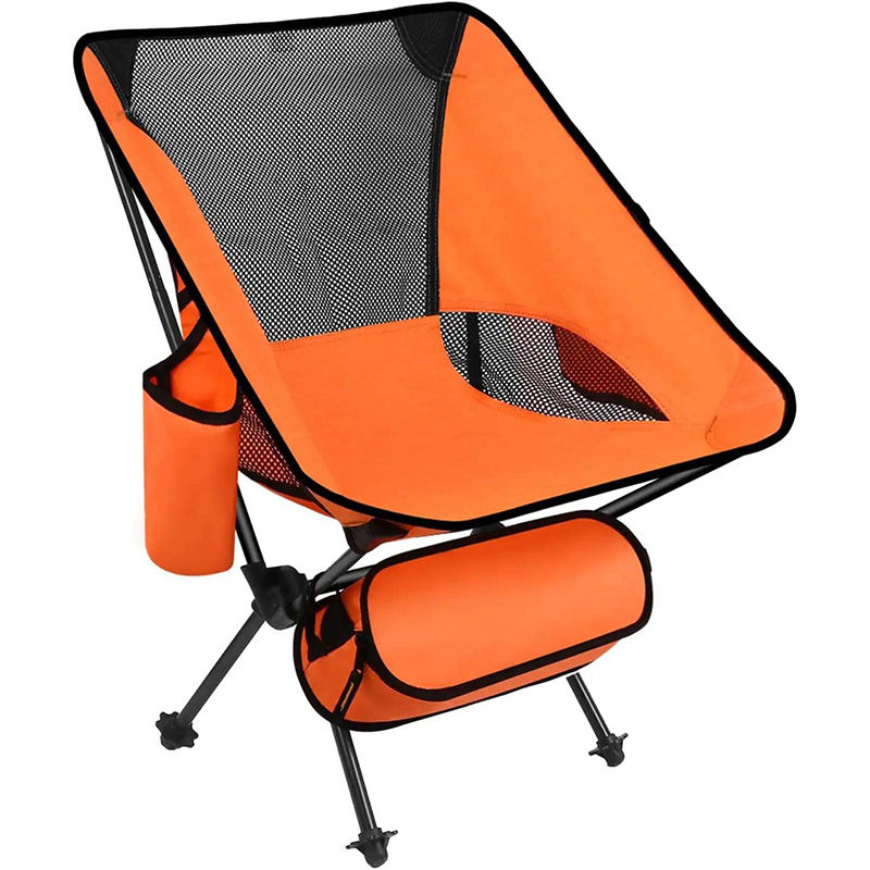 Ultralight 7075 Aluminum Moon Chair - Portable Folding Camping Chair with Carry Bag for Beach, Picnic & Outdoor Adventures